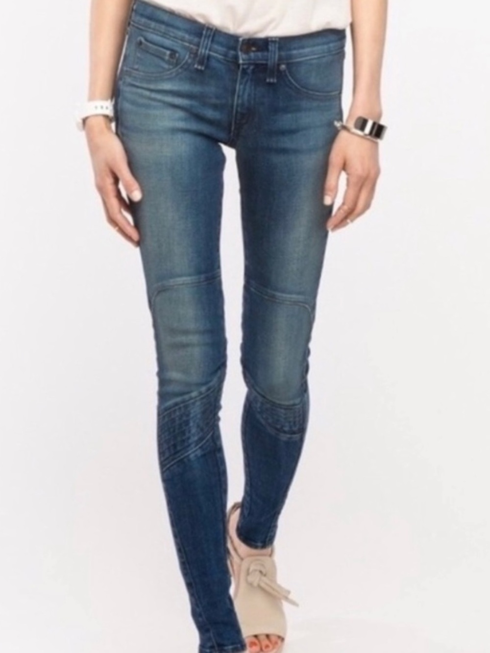 Rag & Bone Knee Seam Jeans